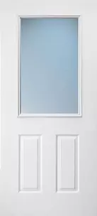 Doors with Glass - 2 Panel 1/2 Lite