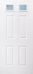 Doors with Glass - 4 Panel Twin Rectangle
