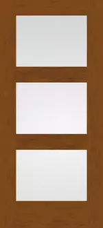Doors with Glass and Grids - Full-Lite Shaker 3-Lite