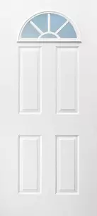 Doors with Glass and Grids - 4 Panel Fan 5L