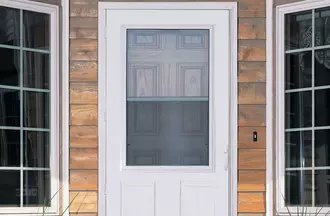 Window World Traditional Storm Door
