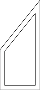 Shape Options - Triangle with Leg