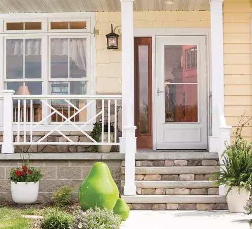 Window World Ventilating Storm Door