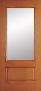 Doors with Glass - 1 Panel 3/4 Lite
