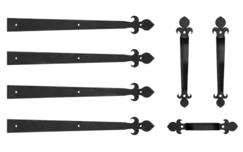 Decorative Hardware Kits - Fleur-de-Lis