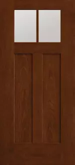 Doors with Glass and Grids - Shaker Craftsman 2-Lite