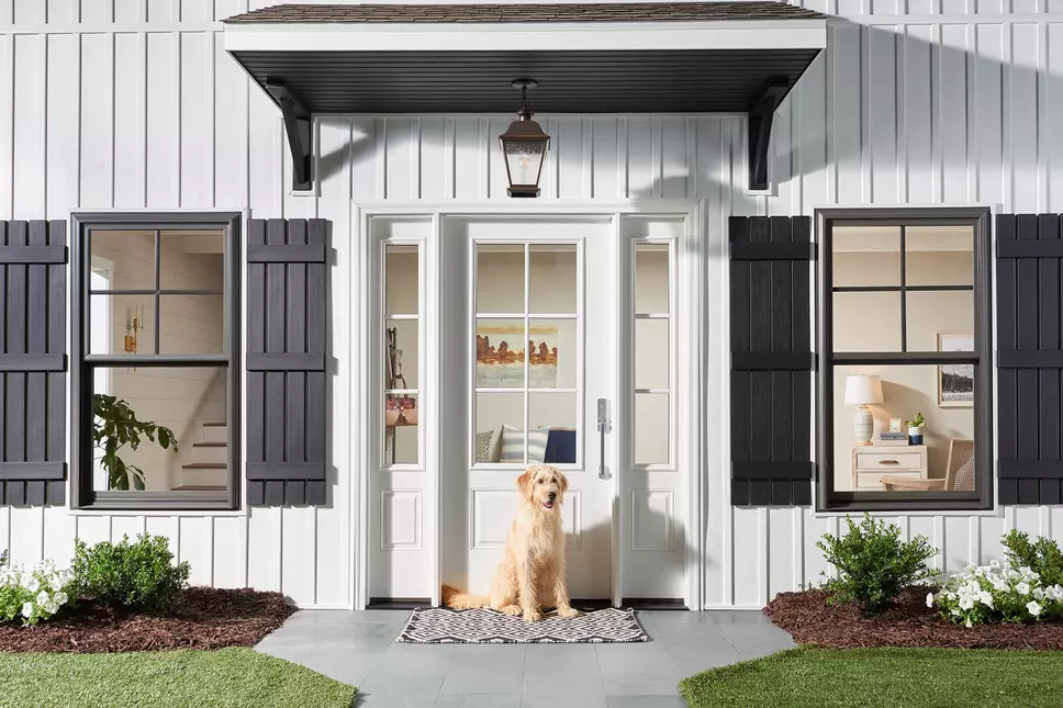 Farmhouse Door Dog Window World