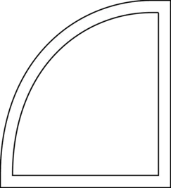 Shape Options - Quarter Round