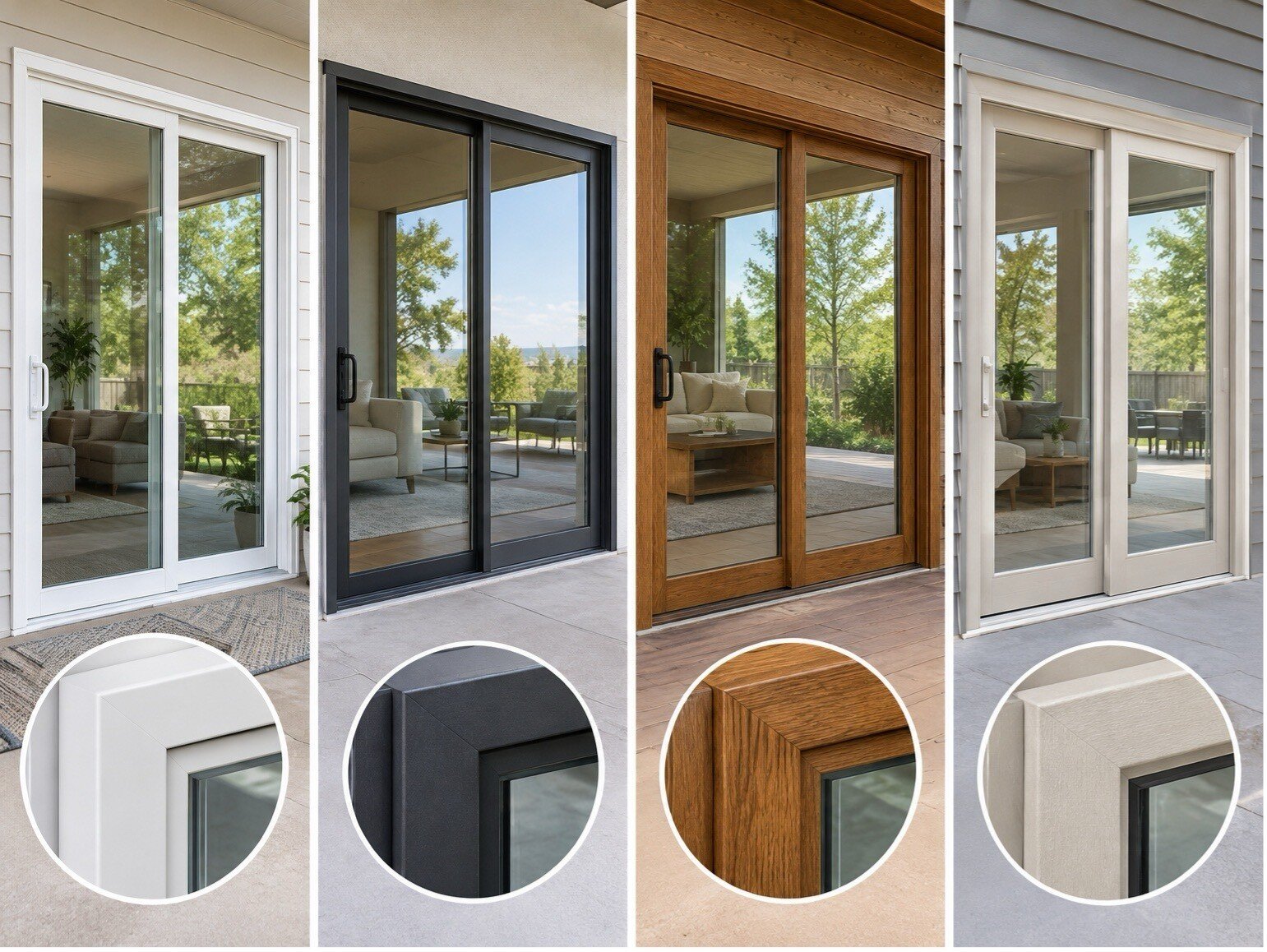 Patio door types