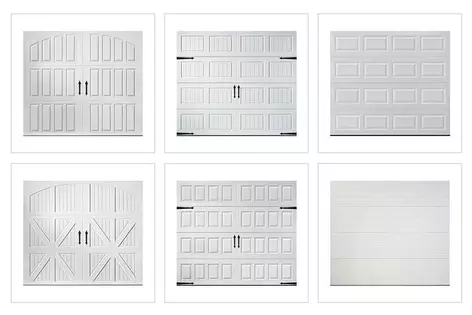 Garage Door Panel Styles